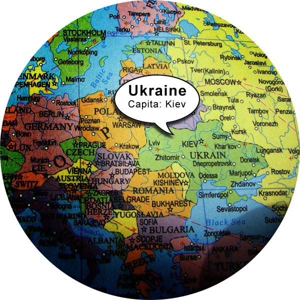 Ucrania está conectada con el mundo